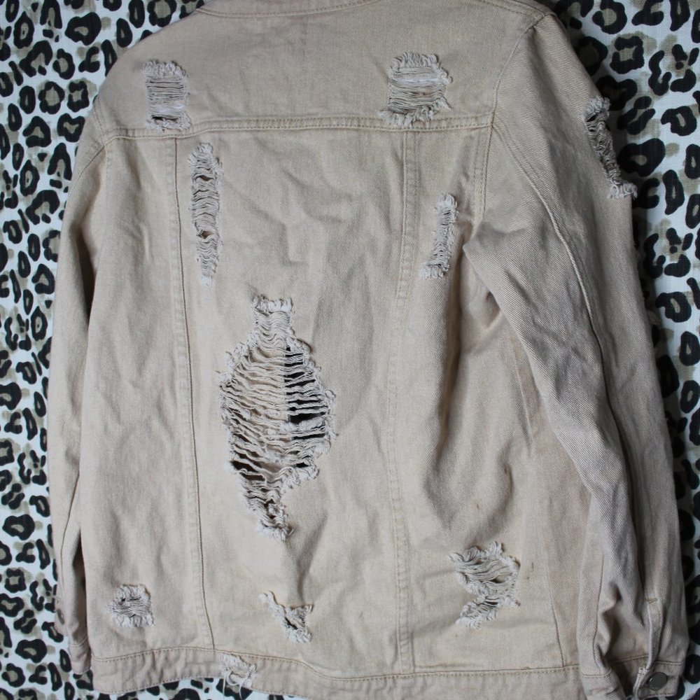 Tan Jean Jacket